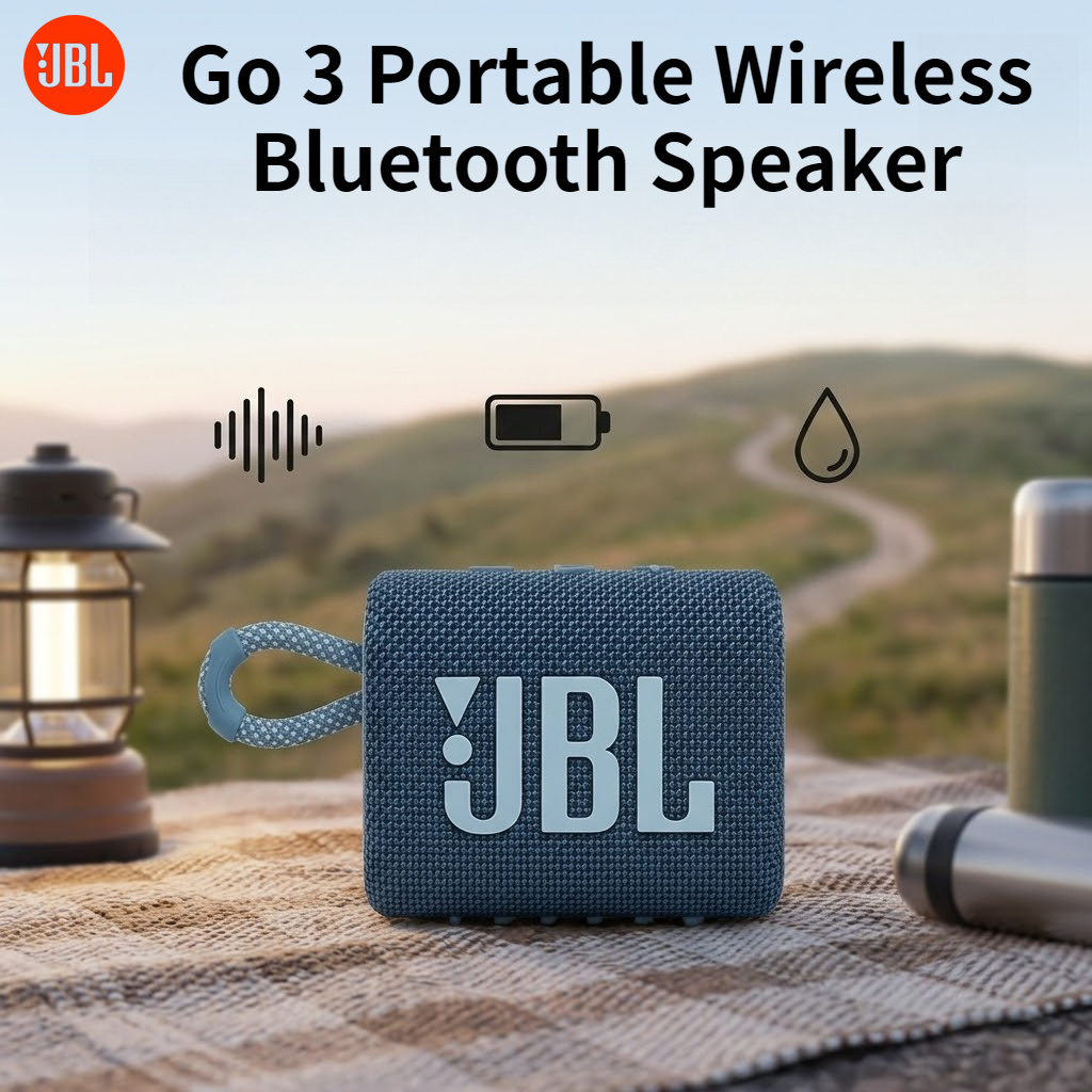 Jbl Speaker Go 4 - Портативная беспроводная Bluetooth-колонка JBL Go 3,